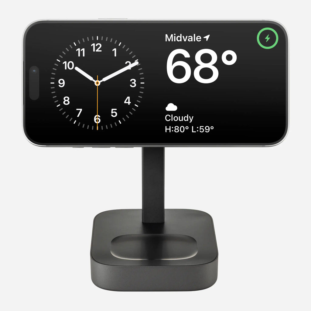 Mophie 4-in-1 Wireless Charge Stand StealthCharge Technology Black